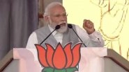 &lsquo;INDI Alliance Keeps Hurting Our Faith; They Made Temples, Festivals Mediums for Looting&rsquo;, Says PM Narendra Modi in Kerala (Watch Video)