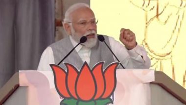 ‘INDI Alliance Keeps Hurting Our Faith; They Made Temples, Festivals Mediums for Looting’, Says PM Narendra Modi in Kerala (Watch Video)