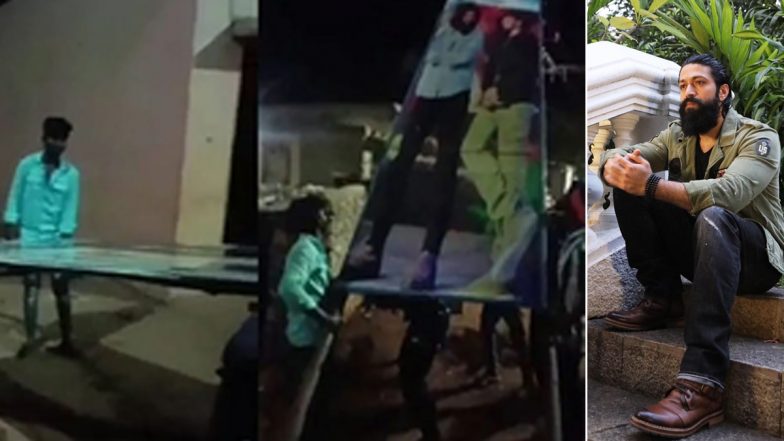 Three Yash Fans Lose Their Lives and Three Others Injured While Erecting Huge Cut-Out of KGF Star To Celebrate His Birthday