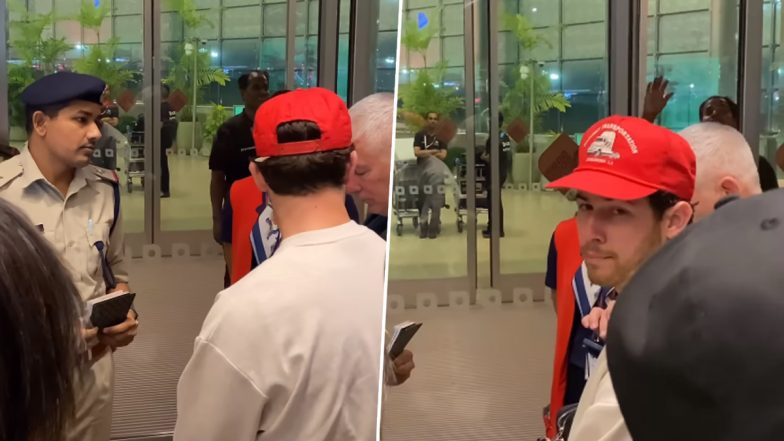 Nick Jonas Stopped by Security for Forgetting His USA Return Ticket After Lollapalooza Festival Performance in India (Watch Video)