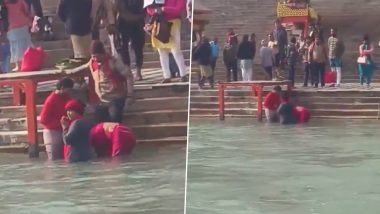 Superstition Takes Life in Haridwar: Seven-Year-Old Boy Suffering From Blood Cancer Dies After Being Dipped in Ganga for Miracle Cure by Aunt (Watch Video)