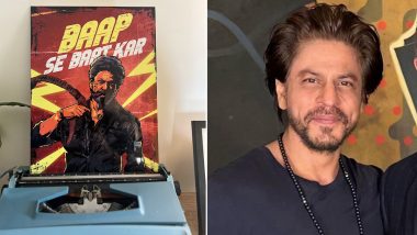 Jawan Dialogue Writer Sumit Arora Uses Shah Rukh Khan’s Dialogue As Home Decor; Here’s How the Superstar Reacts!