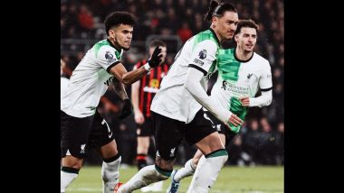 AFC Bournemouth 0–4 Liverpool, Premier League 2023–24: Diogo Jota, Darwin Nunez’s Brace Take Five Points Clear at Top