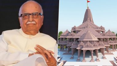 Ram Temple Consecration: Veteran BJP Leader LK Advani to Skip Ayodhya's Pran Pratishtha Ceremony Due to Extreme Cold Weather