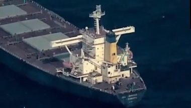 Indian Navy Intercepts Merchant Vessel MV Lili Norfolk After Attempted Hijacking; Rescues 21 Crew Members (Watch Video)