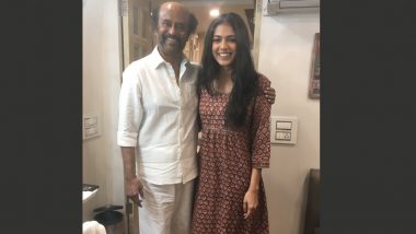 Malavika Mohanan Recalls Rajinikanth’s Encouraging Words, Reveals ‘He Was the First One To Tell Her She Would Become a Big Star’ (View Post)