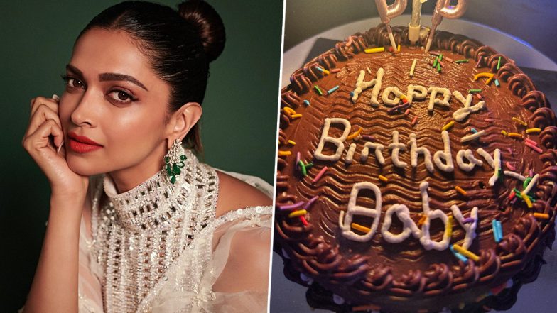 Deepika Padukone Shares Photo of Her 38th Birthday Cake, Writes ‘Thank You for All the Love’ (View Pic)