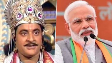 Mahabharat Actor Gajendra Chauhan Hails PM Modi for the Construction of Ram Mandir, Calls Him Today’s Yudhishthira (Watch Video)