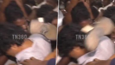 Thalapathy Vijay Slipper Throwing Incident: Police Complaint Filed Against Unidentified Person Over Attack on Leo Star at Vijayakanth Funeral