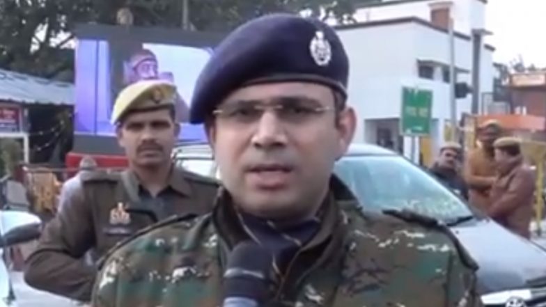 Ram Mandir Consecration: Additional Police Force, Multiple Units of Paramilitary Forces and PAC Prepared To Provide Security to Guests, Says Ayodhya SSP (Watch Video)