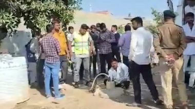 Gujarat Borewell Incident: Two-and-Half-Year-Old Girl Rescued From Bore After Eight-Hour-Long Operation (Watch Video)