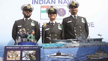 Republic Day Parade 2024: Nari Shakti and Indigenisation To Be Theme of Indian Navy Tableaux During R-Day Celebration