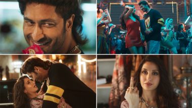 Crakk Song ’Jeena Haraam' : Vidyut Jammwal-Nora Fatehi’s Chemistry Steams Up This Peppy Love Track (Watch Video)