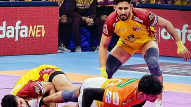 How to Watch UP Yoddhas vs Puneri Paltan PKL 2023-24 Live Streaming Online on Disney+ Hotstar? Get Live Telecast of the Pro Kabaddi League Season 10 Match and Score Updates on TV