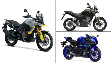 Bikes Launches in February 2024: From Suzuki V-Strom 800DE to Honda CB500X and Yamaha YZF-R7, Check Out List of Upcoming Bikes To Launch Next Month