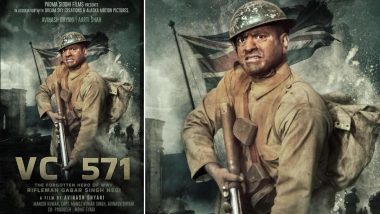 VC 571 First Look Poster: Avinash Dhyani Looks Fierce in His Upcoming War-Drama (See Post)