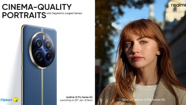 Realme 12 Pro Series to Be Launched with ‘120X Superzoom’ Capability; Know More Features Here