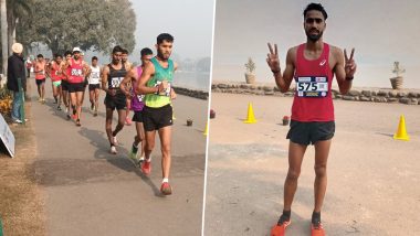 Already Qualified for Paris Olympics 2024, Race Walker Akshdeep Singh Breaks Own National Record in Men's 20km Event at National Open Race Walking Competition