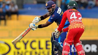SL vs ZIM 1st ODI 2024: Charith Asalanka Hits Century for Sri Lanka Before Rain Spoils Opening Match Against Zimbabwe