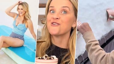 ‘You Only Live Once’! Reese Witherspoon DEFENDS Her Act of Eating Snow in TikTok Video Following Online Criticism