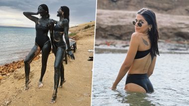 Alaya F Sets the Internet Ablaze in Black Bikini, Shares Pics From Her ‘Natural Spa Day’ in the Dead Sea- Check Her Piping Hot Clicks!