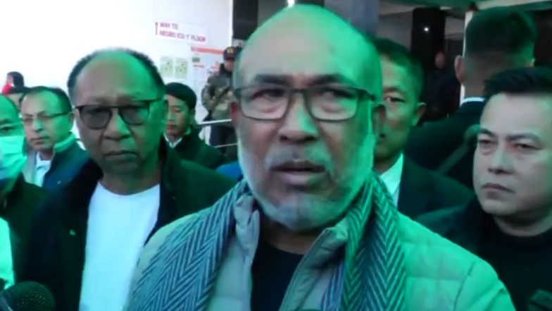 ‘State Will Not Succumb to Such Threats and Pressure’: Manipur CM N Biren Singh on Militant Attack on Police Personnel in Moreh (Watch Video)