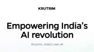 Krutrim AI: Bhavish Aggarwal Launches India’s AI Chatbot To Take On OpenAI’s ChatGPT and Google’s Gemini