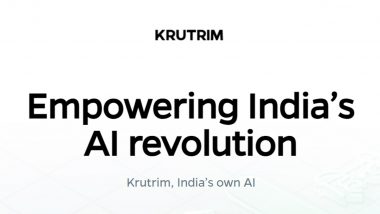 Bhavish Aggarwal’s Artificial Intelligence Startup Krutrim Becomes First AI Unicorn in India With Latest Funding