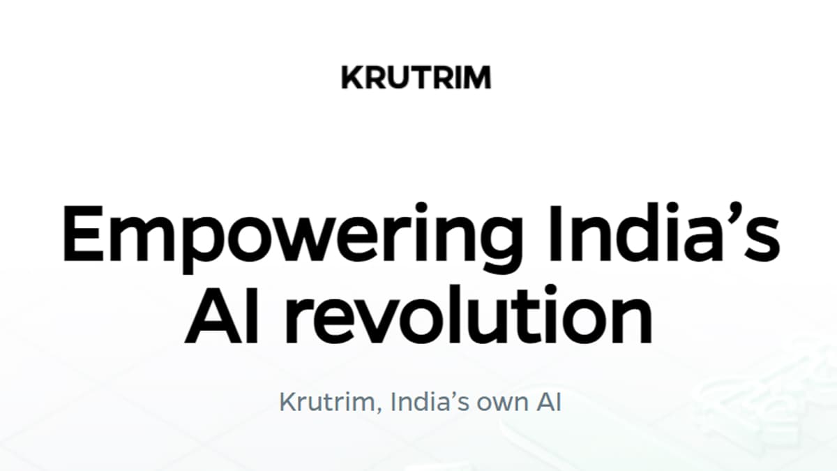 Krutrim AI Startup Becomes India’s First AI Unicorn With Latest Funding