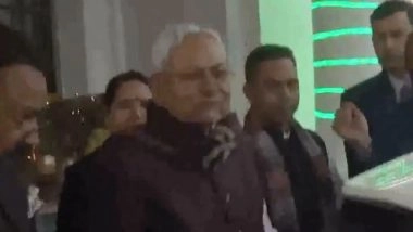 &lsquo;Ask Those Who Did Not Come&rsquo;: Bihar CM Nitish Kumar on Deputy CM Tejashwi Yadav&rsquo;s Absence From Official Event in Patna (Watch Video)