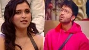 Bigg Boss 17: Mannara Chopra Gets Into Heated Argument With Vicky Jain After Being Nominated, Says &lsquo;Shut Up&rsquo; (Watch Promo Video)