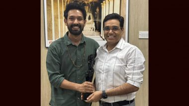 Vikrant Massey Meets IPS Manoj Kumar Sharma After Winning Best Actor Award For 12th Fail; Here’s What Happened Next!