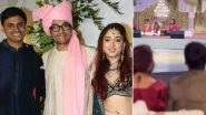 Ira Khan and Nupur Shikhare Wedding: Aamir Khan, With Son Azad and Ex-Wife Kiran Rao, Sings Special Song for Daughter at Sangeet Ceremony (Watch Video)