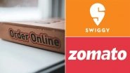 Online Food Order 2024: Indian Online Delivery Platform Zomato, Swiggy and Others Served &lsquo;65 Lakh Orders&rsquo; on New Year&rsquo;s Eve, Says Report