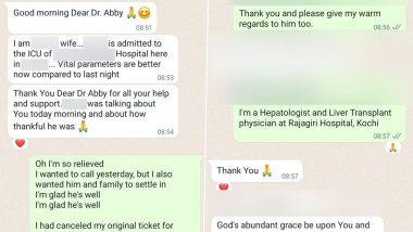 This Doctor Saved a Man’s Life Mid-Air on Akasa Air Flight and His Tweet Recounting the Sequence of Events Will Give You Goosebumps!