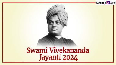 Swami Vivekananda Jayanti 2024 Wishes & National Youth Day Greetings: Quotes, HD Images and Wallpapers To Share on the Birth Anniversary of Swami Vivekananda