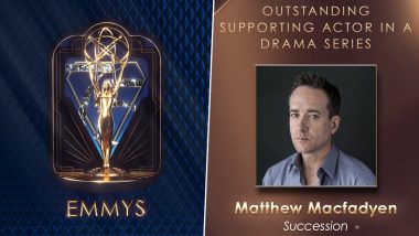 75th Emmys: Succession Star Matthew Macfadyen Wins Award for Second Time for Outstanding Supporting Actor
