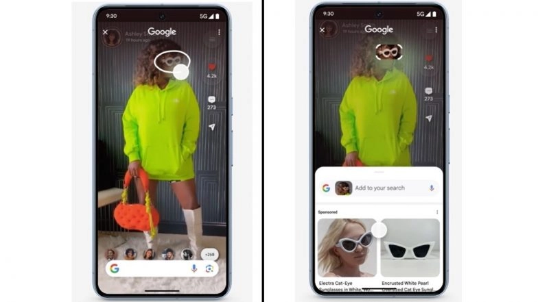 Google ‘Circle to Search’ Unveiled During Galaxy Unpacked Will Be Officially Launched for Pixel 8, Pixel 8 Pro and Galaxy S24 Series on January 31; Know How to Use It