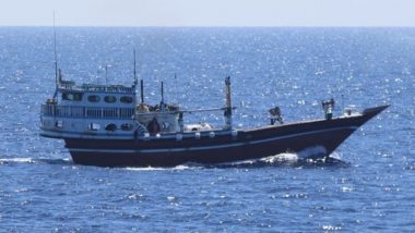 Indian Navy Foils Piracy Bid: INS Sumitra Safely Rescues Iran Fishing Vessel Iman From Somali Pirates