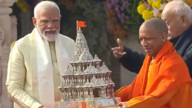 ‘May Prabhu Shri Ram Always Bless Us’: PM Narendra Modi’s Post on Ram Temple Crosses Momentous Figure of One Crore Likes on Instagram (View Post)