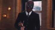 Ryan Reynolds Crashes Award Speech in Deadpool Mask, Hilariously Accepts &lsquo;Broken&rsquo; Emmy for Wrexham Owners With Cheeky Message to the Oscars (Watch Video)