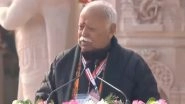 Mohan Bhagwat 'Manipur Is Waiting for Peace' Remarks: Congress Takes Dig at PM Narendra Modi Over RSS Chief's Remarks