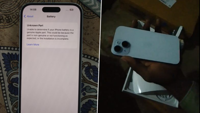 Madhya Pradesh: Man Orders iPhone 15 From Flipkart's Republic Day Sale, Receives Defective Smartphone; Pics and Video Surface