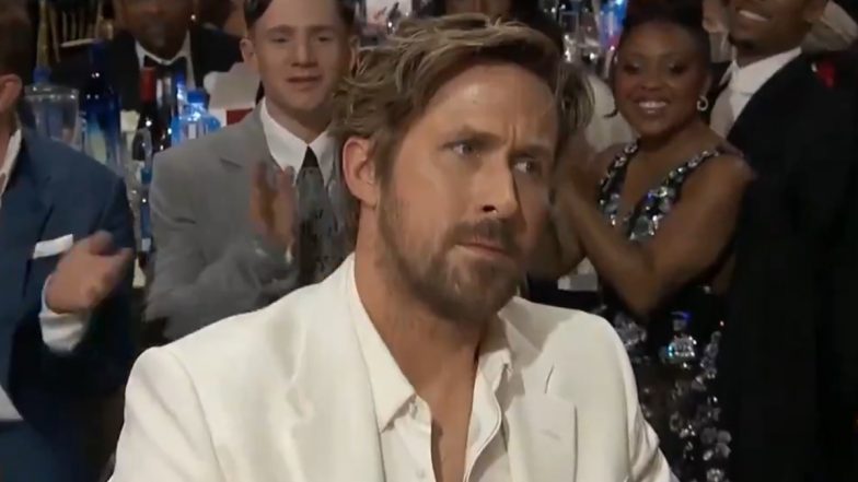 Critics Choice Awards 2024: Ryan Gosling’s Epic Reaction to ‘I’m Just Ken’ Winning Best Song Title Steals the Show (Watch Video)