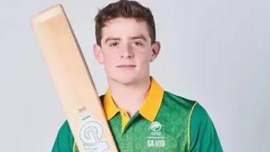 David Teeger Removed As South Africa Captain Ahead of U19 World Cup 2024 Amidst Safety Concerns Following His Comments on Israel-Gaza Conflict