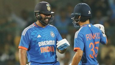 Rohit Sharma, Rinku Singh Break Highest Fifth-Wicket Partnership Record, Achieve Feat in IND vs AFG 3rd T20I 2024