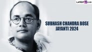 Subhas Chandra Bose Jayanti 2024: Interesting Facts To Know About Subhash Chandra Bose on Netaji's 127th Birth Anniversary Observed As Parakram Diwas in India