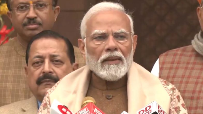 Union Budget 2024: PM Narendra Modi Urges All To Make Best Use of Upcoming Parliament Session, Says 'Budget Session An Opportunity of Disruptive MPs For Repentance and Leave Positive Footprints' (Watch Video)