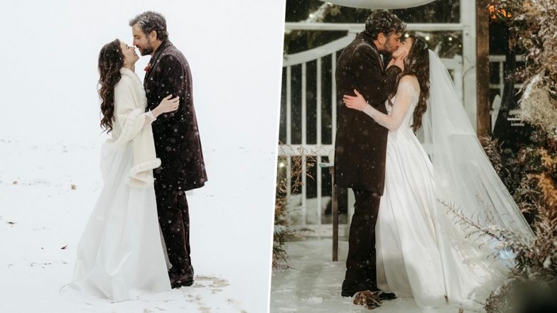 Josh Radnor Marries Jordana Jacobs! How I Met Your Mother’s Ted Mosby Shares a Passionate Kiss With His Wife in Their Dreamy Wedding Photos