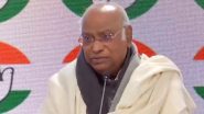 Congress President Mallikarjun Kharge Gets Z Plus Security, CRPF to Provide Him Cover: Report